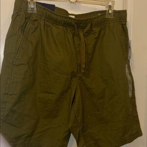 GAP Khaki Green Relaxed Shorts NWT